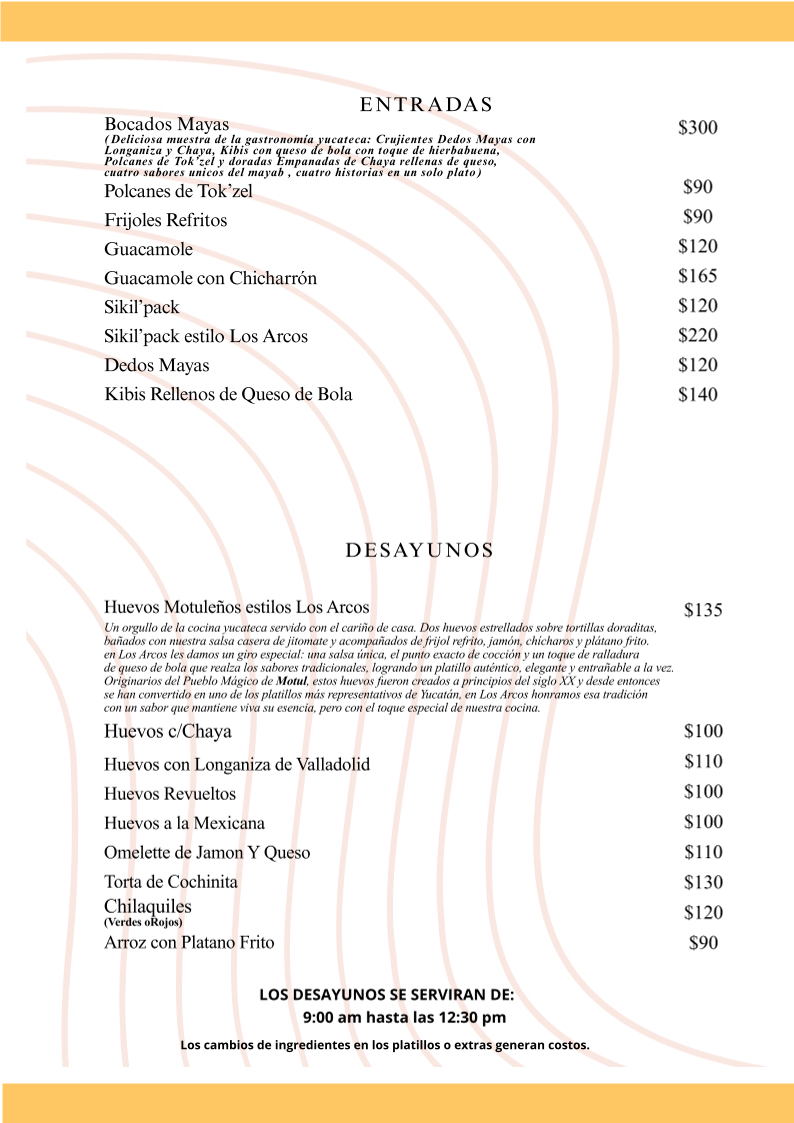 Restaurante Los Arcos Menu - Image 4
